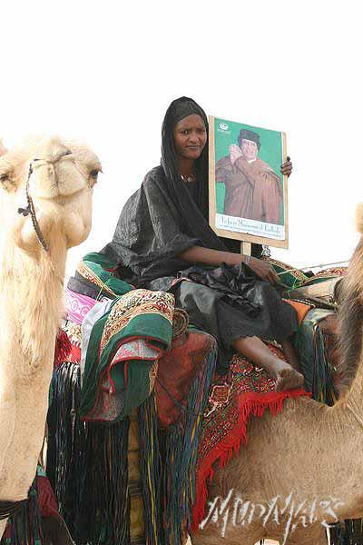Mud Maps Africa Gaddafi camel party 3396